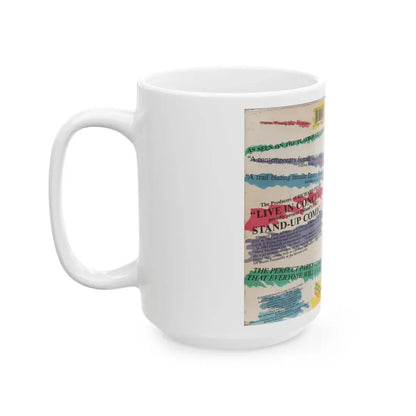 THE BUSINESS WOMANS GUIDE TO DIRTY JOKES (VHS COVER) - White Coffee Mug - Go Mug Yourself