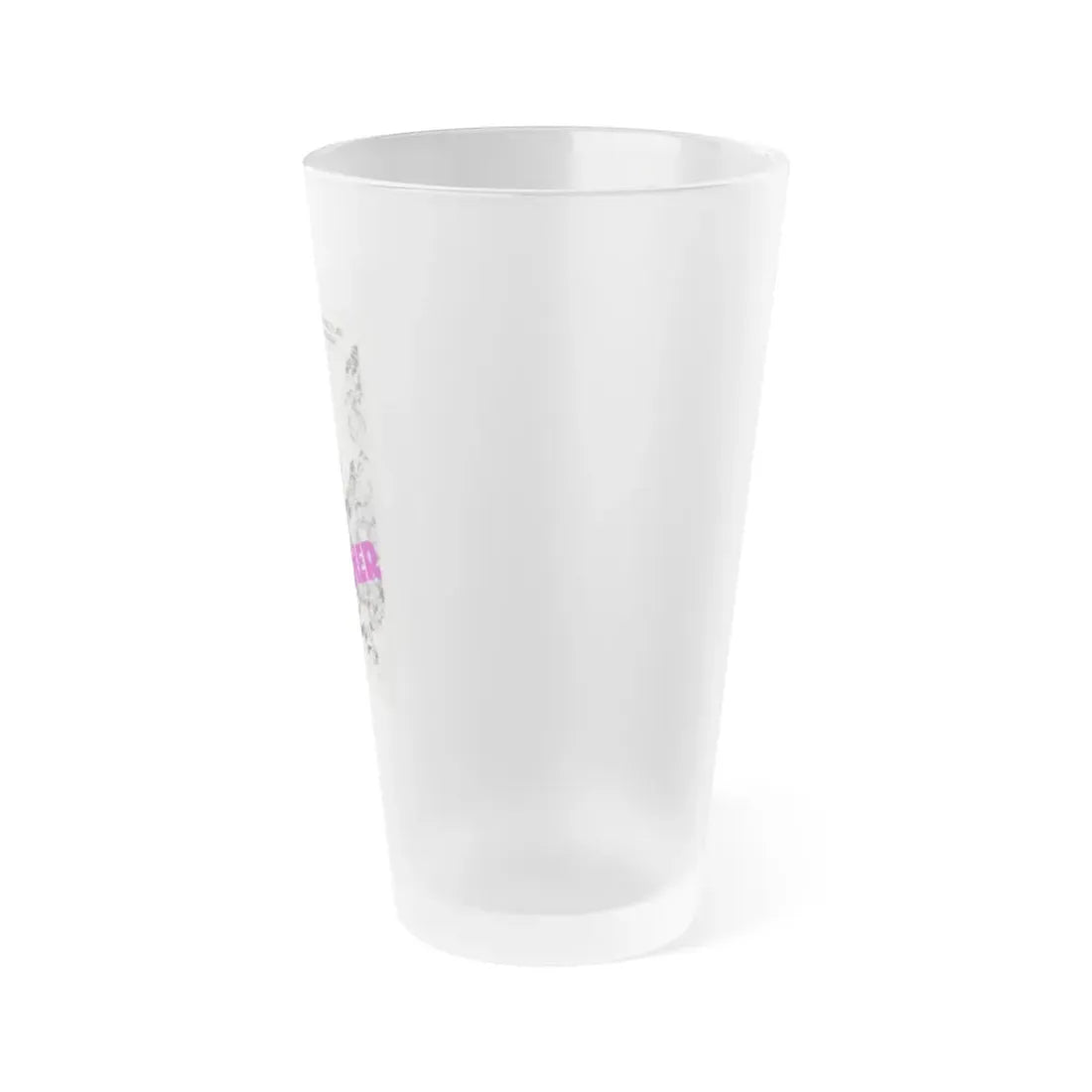 THE BUTCHER 1970 Movie Poster - Frosted Pint Glass 16oz - Go Mug Yourself