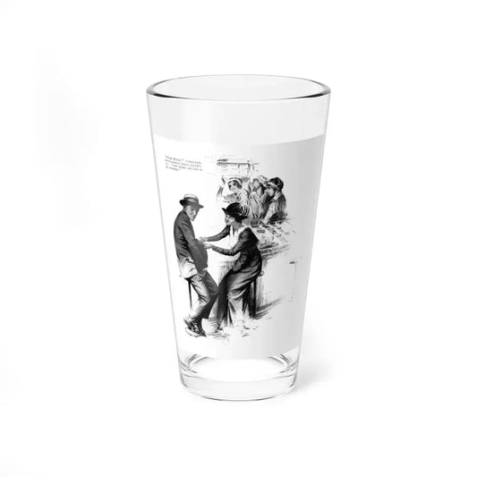 The Button (1), Everybody's Magazine, May 1914 (Magazine Illustration) Pint Glass 16oz 16oz - Go Mug Yourself