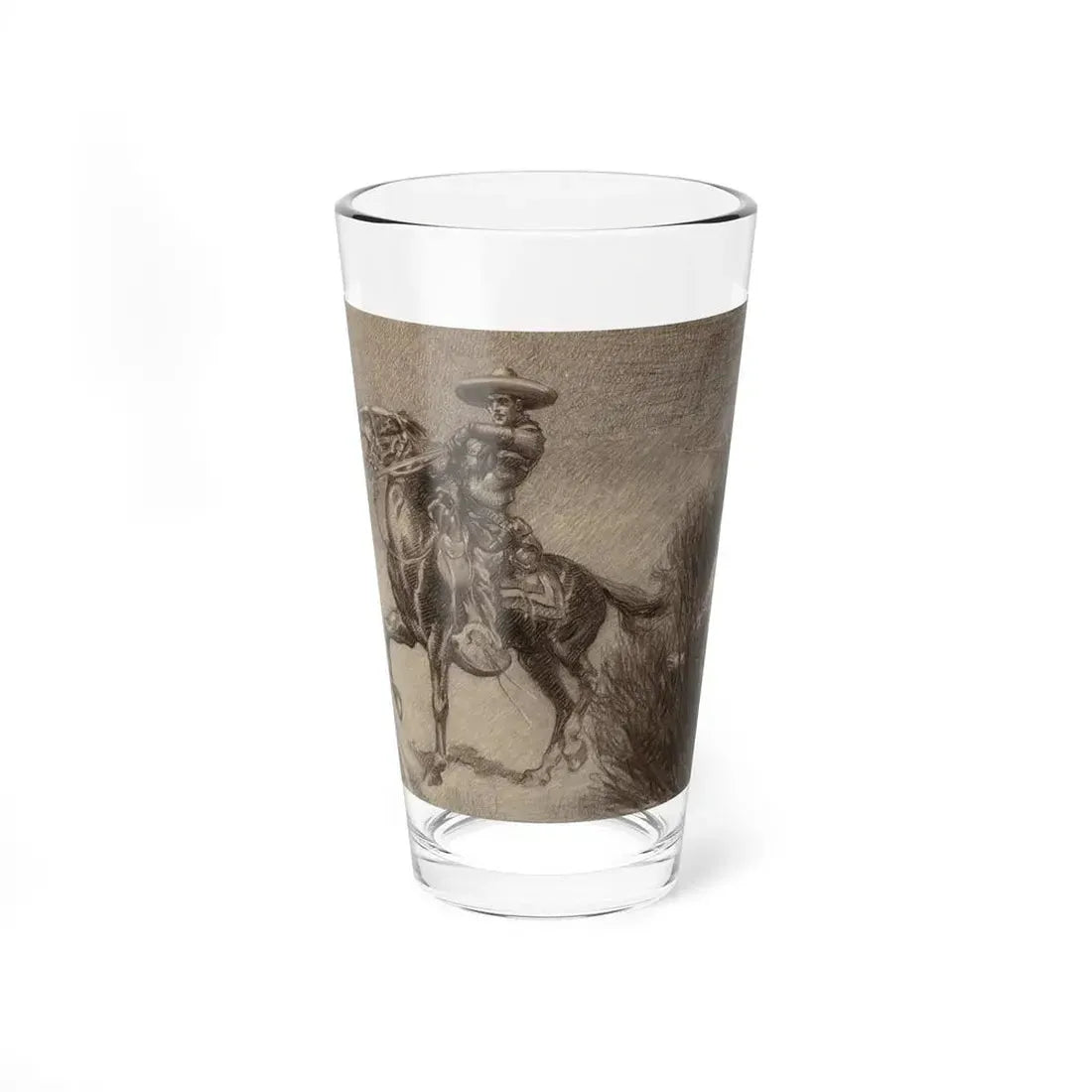 The Caballero, 1929 (Magazine Illustration) Pint Glass 16oz 16oz - Go Mug Yourself