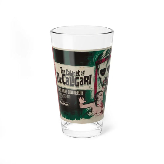 THE CABINET OF CALIGARI 1962 Movie Poster - Pint Glass 16oz-16oz-Go Mug Yourself