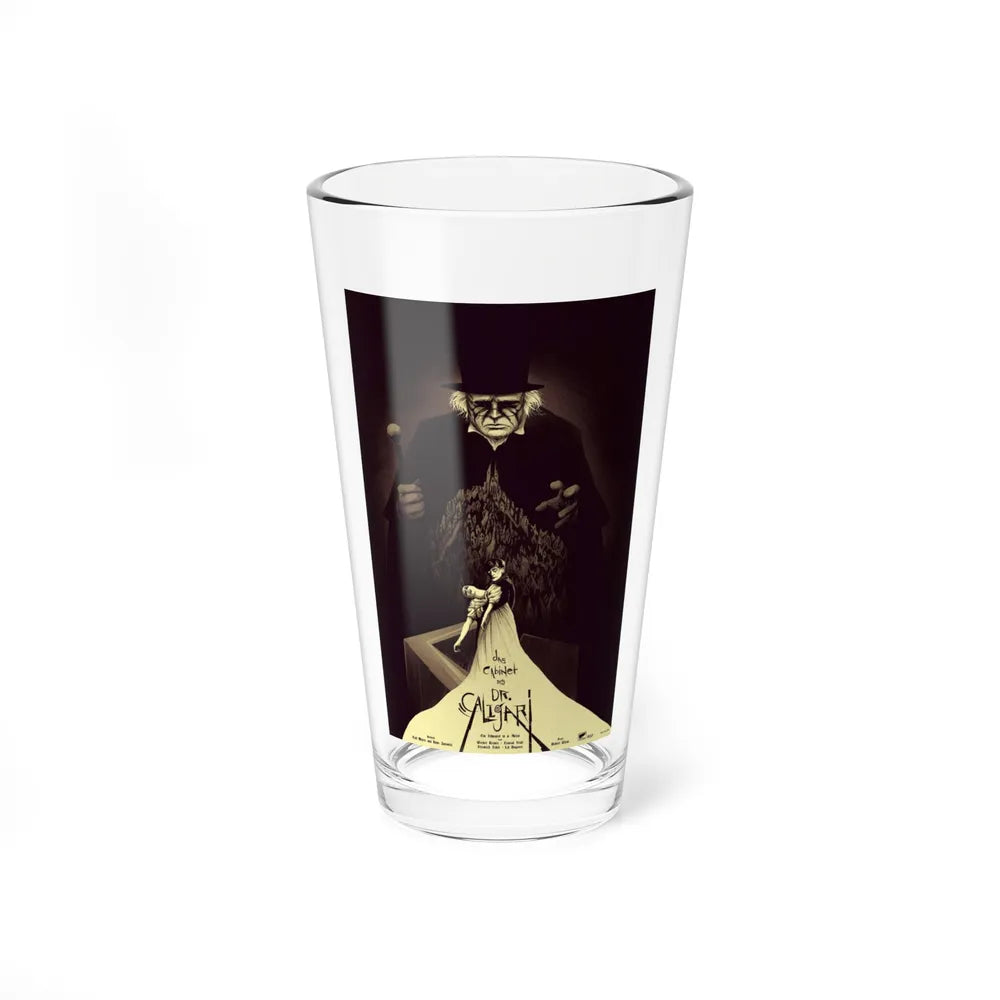 THE CABINET OF DR. CALIGARI (MONDO) 1920 Movie Poster - Pint Glass 16oz-16oz-Go Mug Yourself