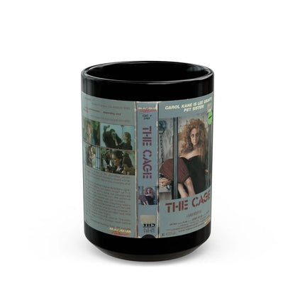 THE CAGE (VHS COVER) - Black Coffee Mug-15oz-Go Mug Yourself