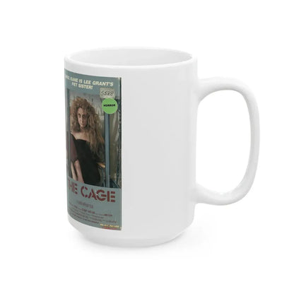 THE CAGE (VHS COVER) - White Coffee Mug - Go Mug Yourself