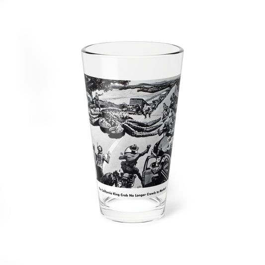 The California King Crab, 1955 (Magazine Illustration) Pint Glass 16oz-16oz-Go Mug Yourself