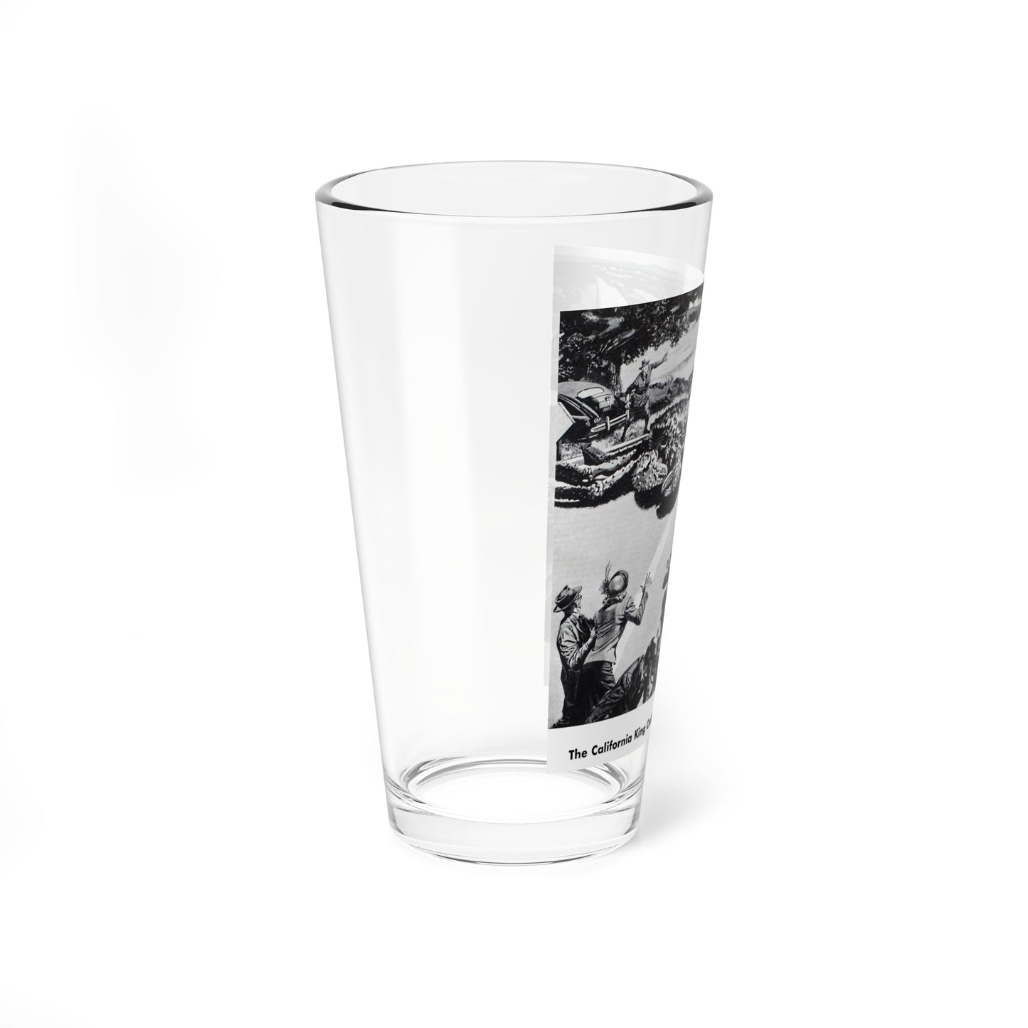 The California King Crab, 1955 (Magazine Illustration) Pint Glass 16oz-Go Mug Yourself