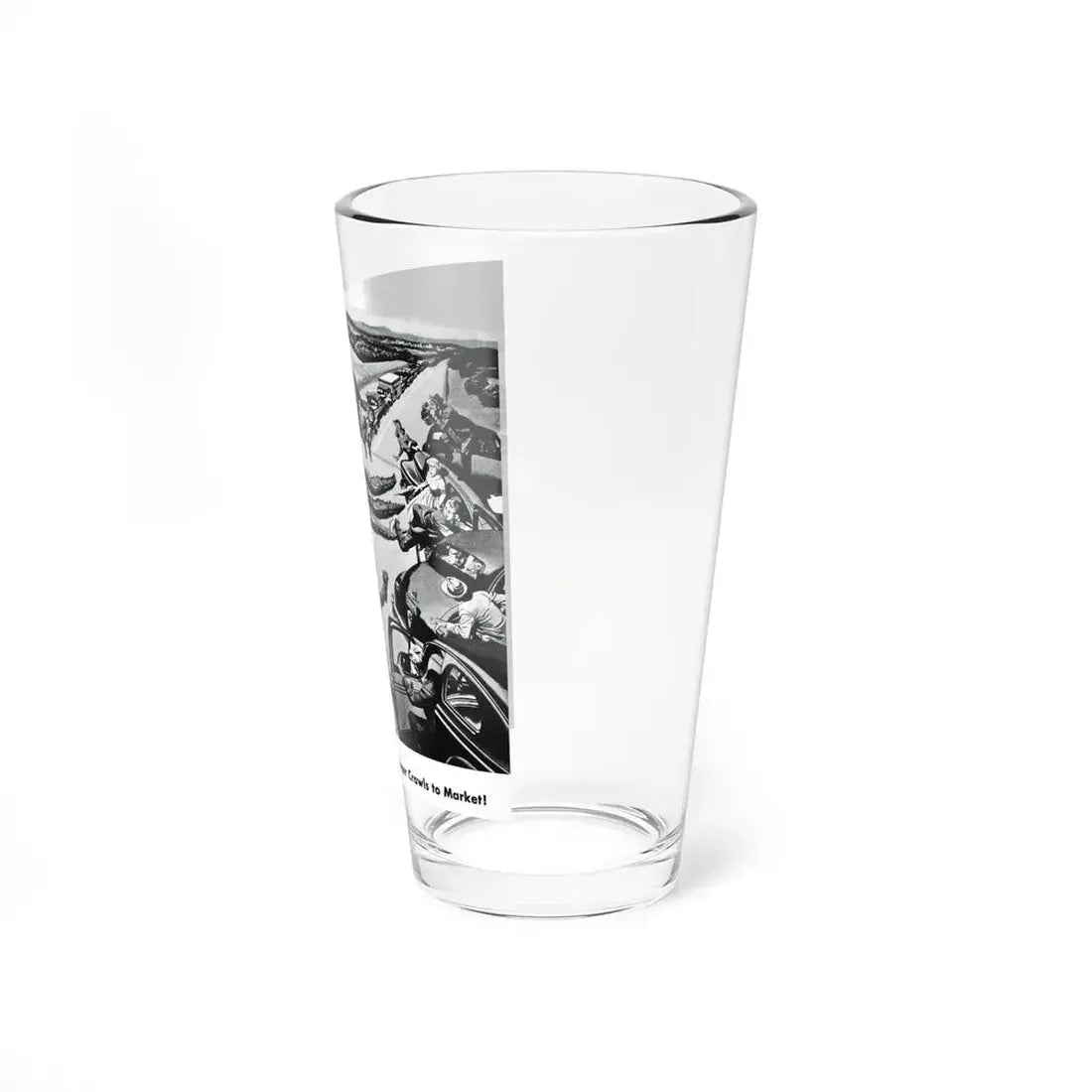 The California King Crab, 1955 (Magazine Illustration) Pint Glass 16oz - Go Mug Yourself