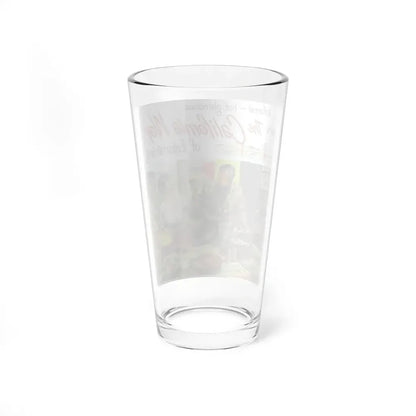 The California Way of Entertaining adv, 1950 (Magazine Illustration) Pint Glass 16oz - Go Mug Yourself