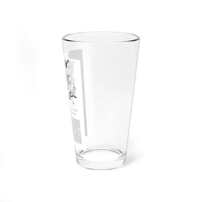 The Call of Fashion, Harper's Bazaar, January 1915 (Magazine Illustration) Pint Glass 16oz - Go Mug Yourself