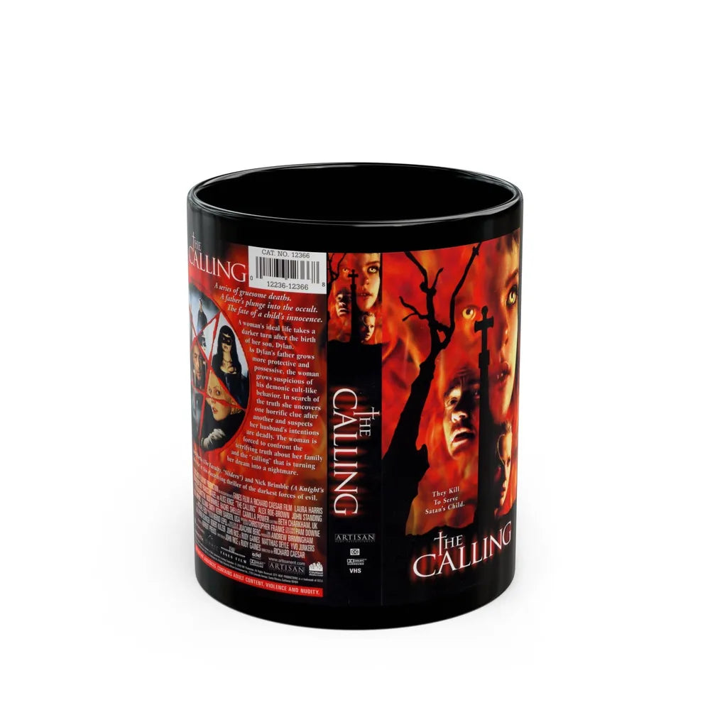 THE CALLING (VHS COVER) - Black Coffee Mug-11oz-Go Mug Yourself