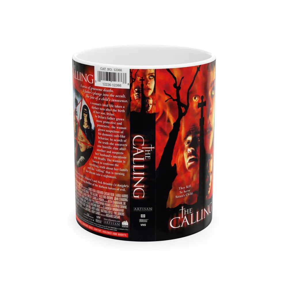 THE CALLING (VHS COVER) - White Coffee Mug-11oz-Go Mug Yourself