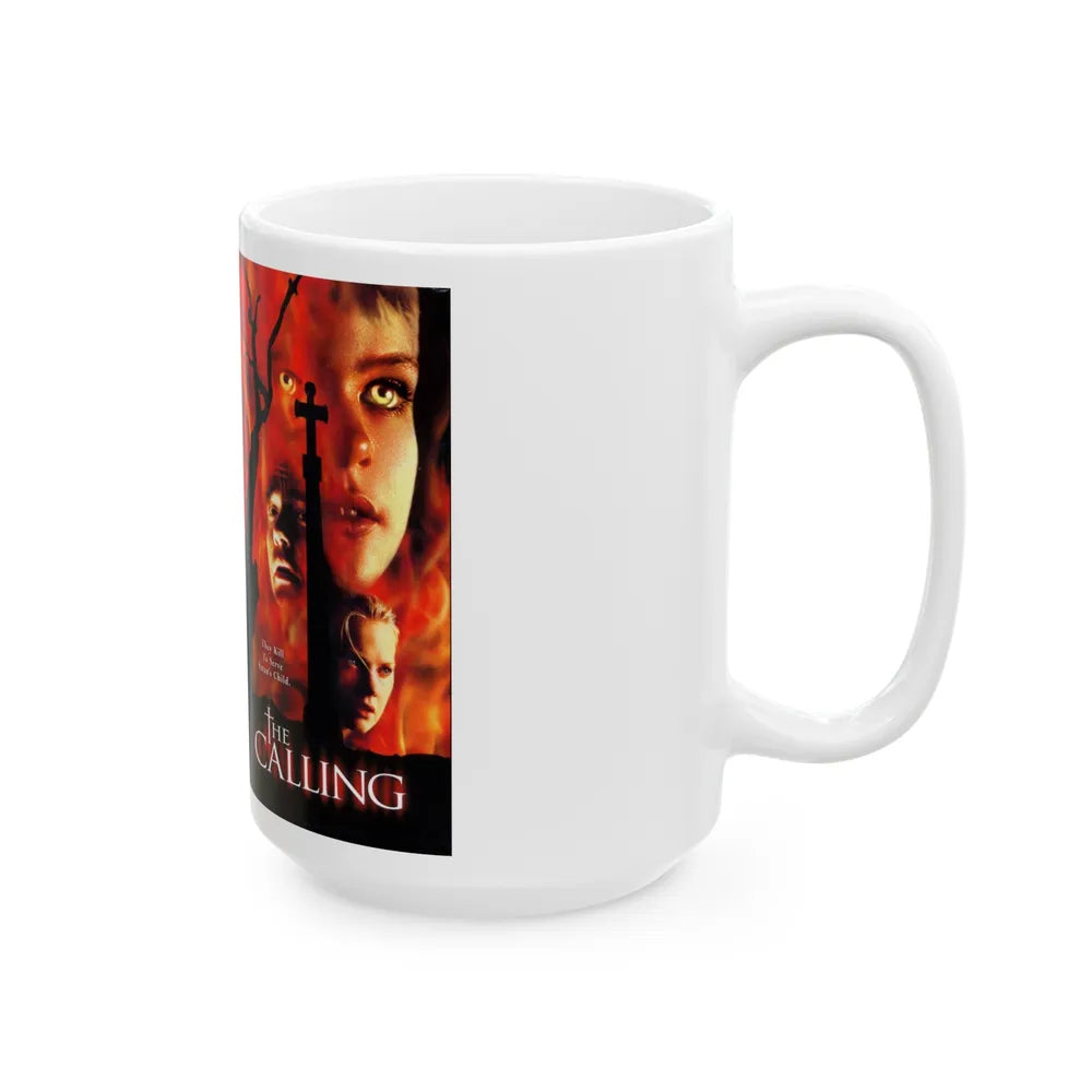 THE CALLING (VHS COVER) - White Coffee Mug-Go Mug Yourself