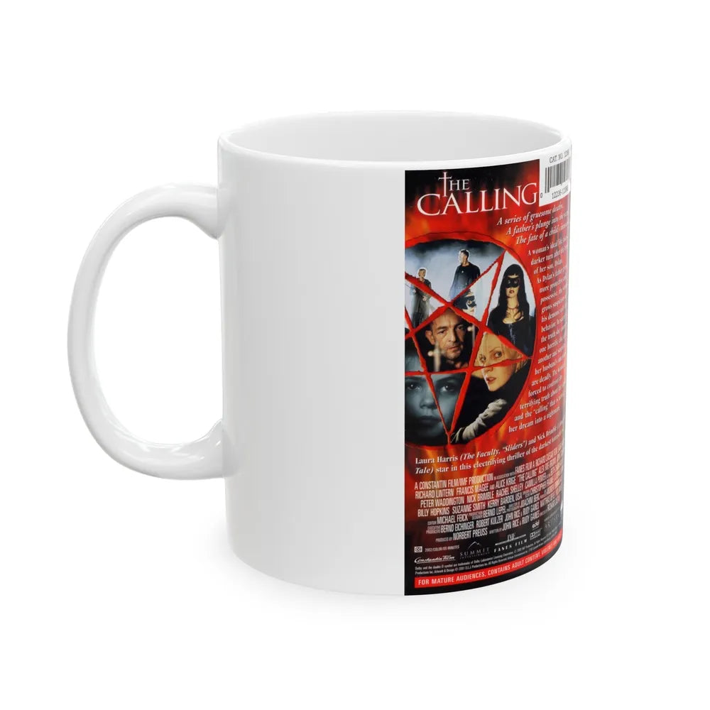 THE CALLING (VHS COVER) - White Coffee Mug-Go Mug Yourself