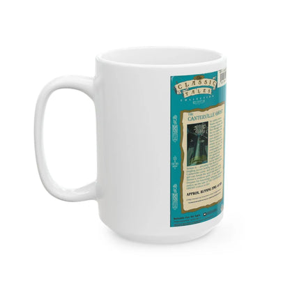 THE CANTERVILLE GHOST FHE THE CLASSIC TALES COLLECTION (VHS COVER) - White Coffee Mug-Go Mug Yourself