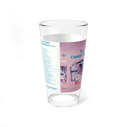The Captain's Nurse by Ruth Burnett, Dustjacket (Avalon Books, 1980) - Pint Glass 16oz 16oz - Go Mug Yourself