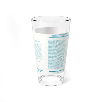 The Captain's Nurse by Ruth Burnett, Dustjacket (Avalon Books, 1980) - Pint Glass 16oz - Go Mug Yourself