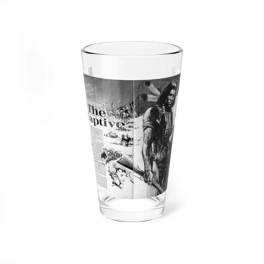 The Captive (Magazine Illustration) Pint Glass 16oz 16oz - Go Mug Yourself