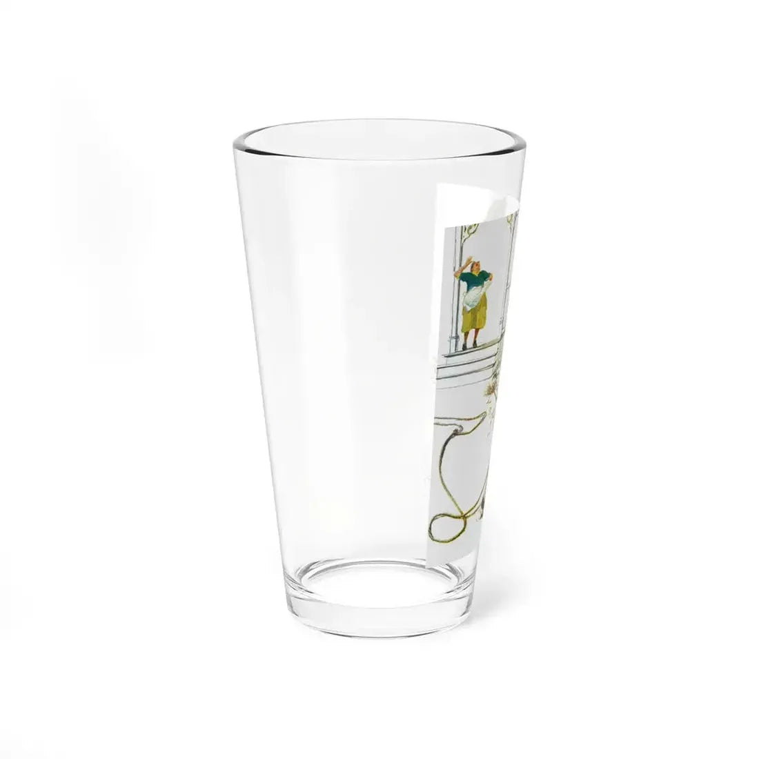 The Capture Of Kevin Cooley by John Reese, The Saturday Evening Post, 1960 (Magazine Illustration) Pint Glass 16oz - Go Mug Yourself