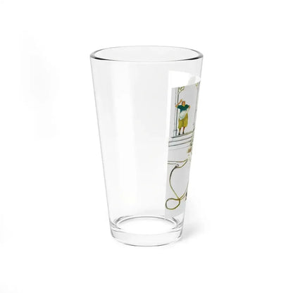 The Capture Of Kevin Cooley by John Reese, The Saturday Evening Post, 1960 (Magazine Illustration) Pint Glass 16oz - Go Mug Yourself