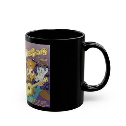 THE CARE BEARS MUSIC VIDEO (VHS COVER) - Black Coffee Mug-Go Mug Yourself