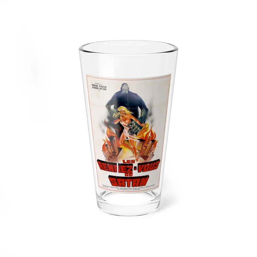 THE CASE OF THE BLOODY IRIS (FRENCH) 1972 Movie Poster - Pint Glass 16oz-16oz-Go Mug Yourself