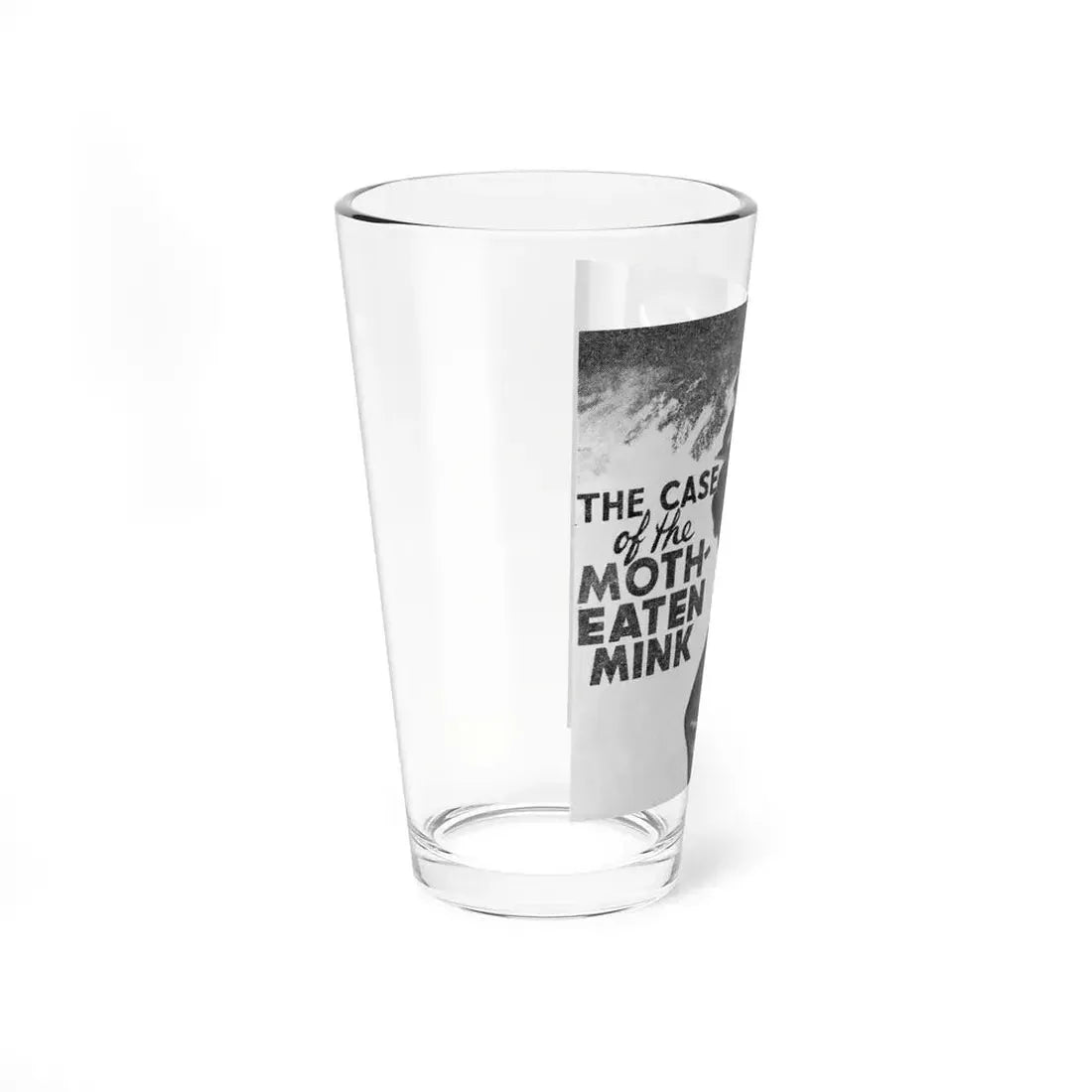 The Case of the Moth-Eaten Mink, Star Weekly Novel, October 25, 1952 (Magazine Illustration) Pint Glass 16oz - Go Mug Yourself