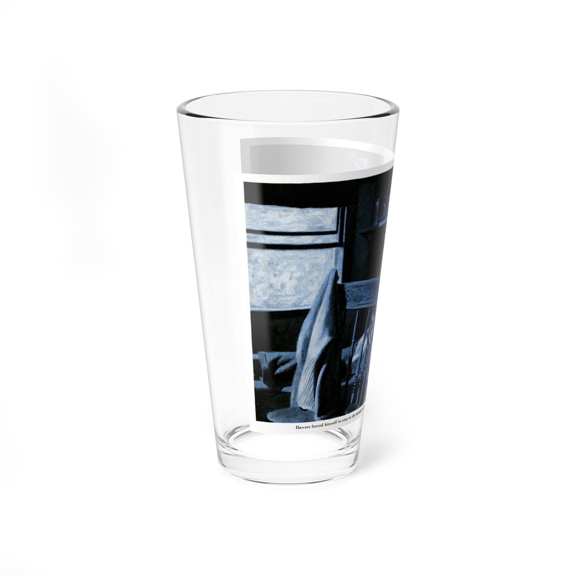 The Case of the Murdered G-Man, 1954 (Magazine Illustration) Pint Glass 16oz-Go Mug Yourself