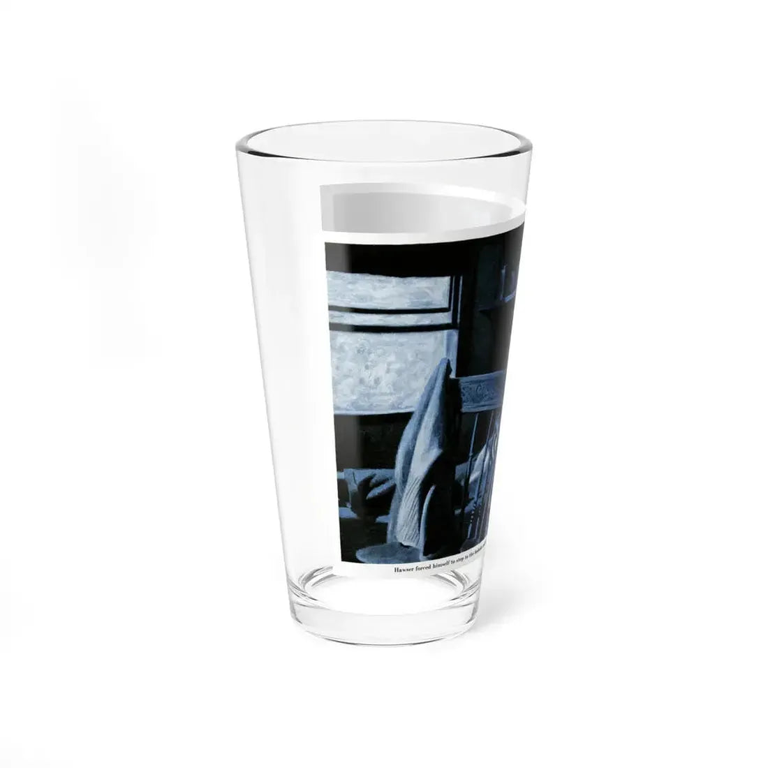 The Case of the Murdered G-Man, 1954 (Magazine Illustration) Pint Glass 16oz - Go Mug Yourself
