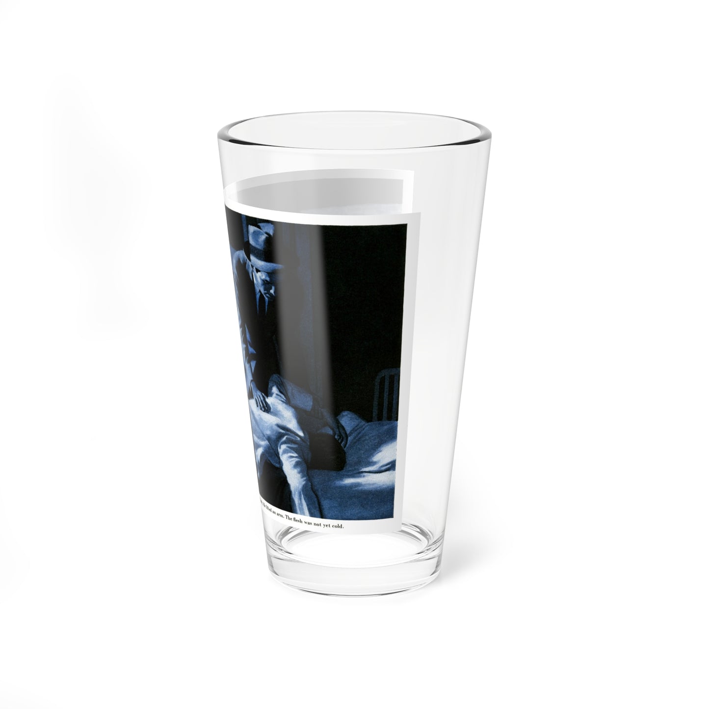 The Case of the Murdered G-Man, 1954 (Magazine Illustration) Pint Glass 16oz-Go Mug Yourself