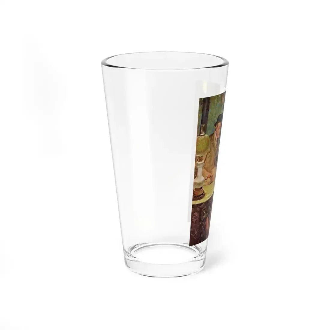 The Case of the Murdering Sleepers, True September 1955 (Magazine Illustration) Pint Glass 16oz - Go Mug Yourself