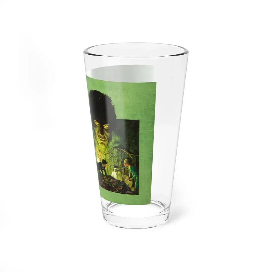 The Case of the Sommerville Secret, original book cover illustration - Pint Glass 16oz - Go Mug Yourself