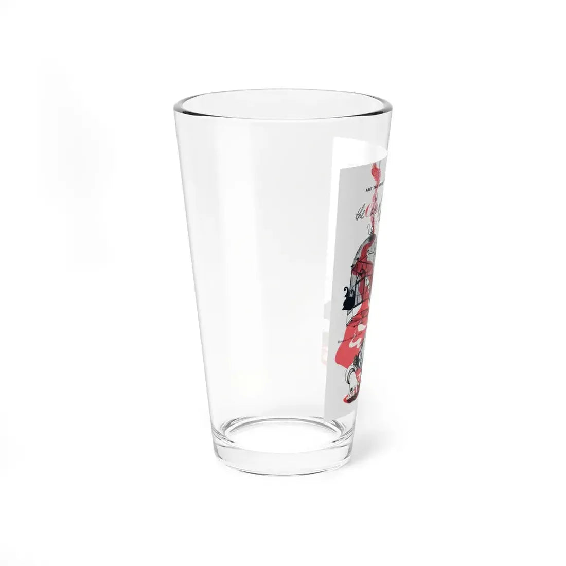 The Case of the Starving Canary, Bluebook, May 1953 (Magazine Illustration) Pint Glass 16oz - Go Mug Yourself