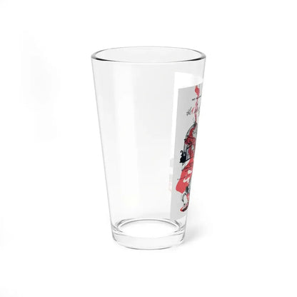 The Case of the Starving Canary, Bluebook, May 1953 (Magazine Illustration) Pint Glass 16oz - Go Mug Yourself