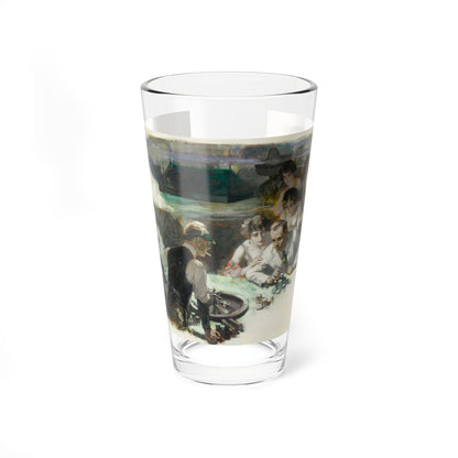 The Casino, 1927 (Magazine Illustration) Pint Glass 16oz-16oz-Go Mug Yourself