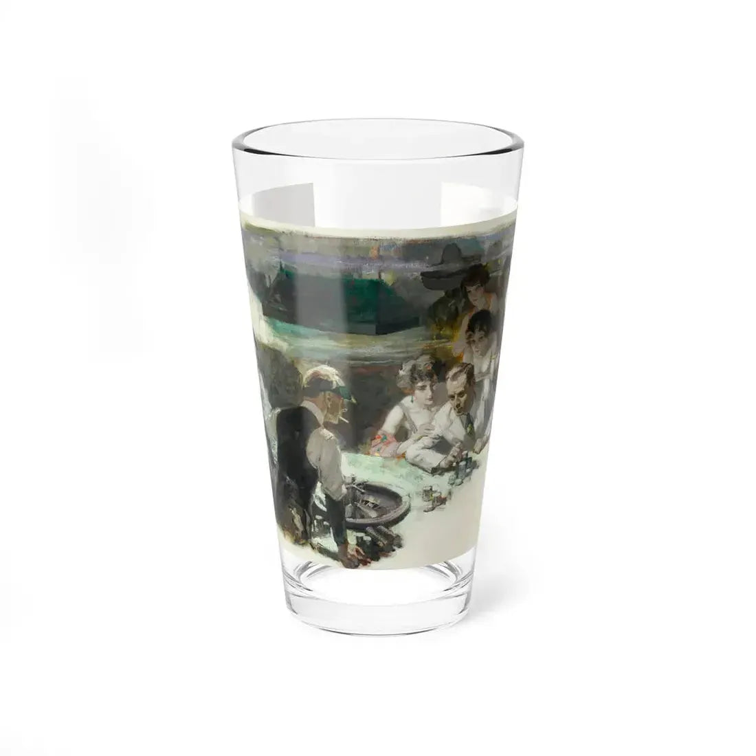 The Casino, 1927 (Magazine Illustration) Pint Glass 16oz 16oz - Go Mug Yourself