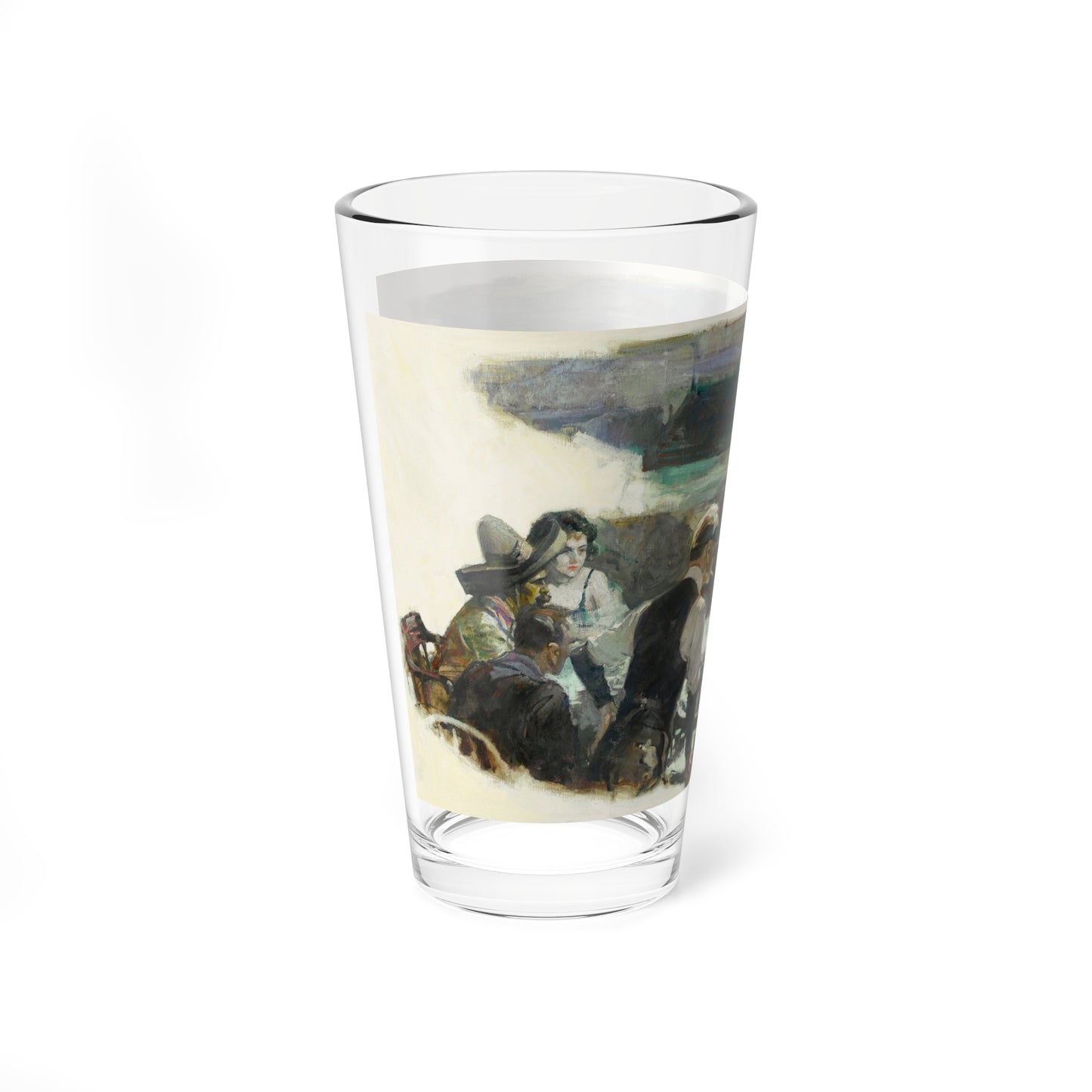 The Casino, 1927 (Magazine Illustration) Pint Glass 16oz-Go Mug Yourself