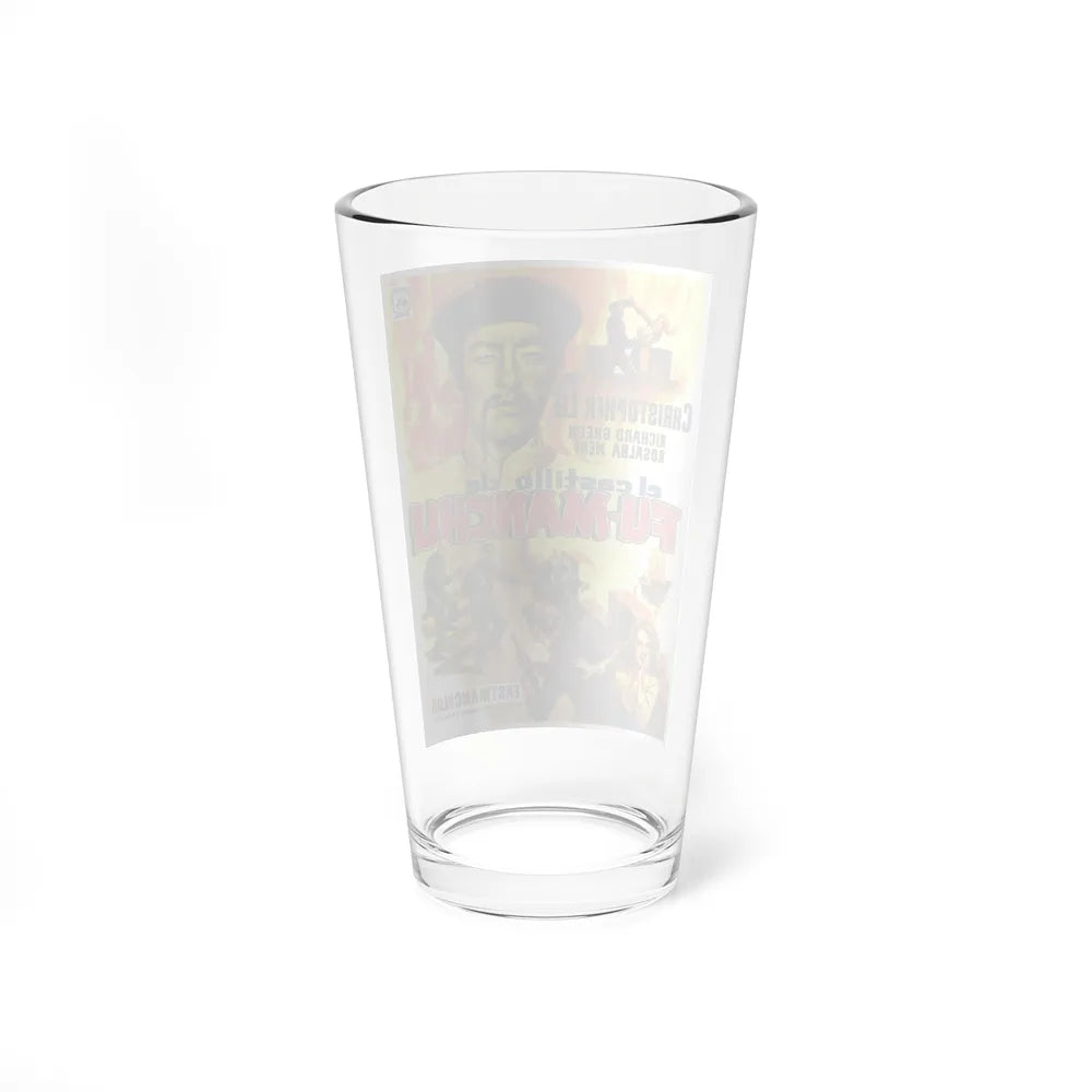 THE CASTLE OF FU-MANCHU 1969 Movie Poster - Pint Glass 16oz-Go Mug Yourself