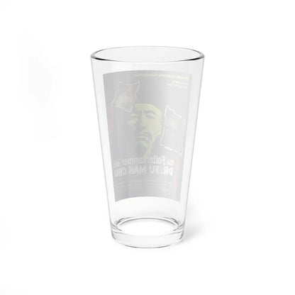 THE CASTLE OF FU MANCHU (GERMANY) 1969 Movie Poster - Pint Glass 16oz-Go Mug Yourself