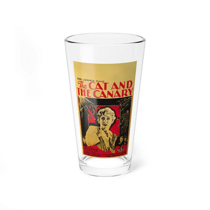 THE CAT AND THE CANARY 1927 Movie Poster - Pint Glass 16oz-16oz-Go Mug Yourself