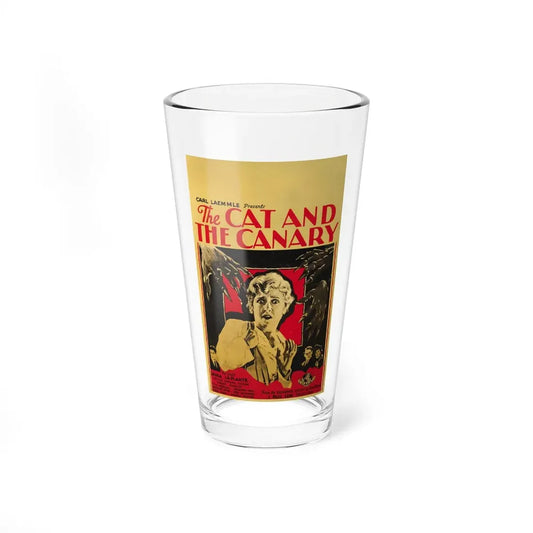 THE CAT AND THE CANARY 1927 Movie Poster - Pint Glass 16oz 16oz - Go Mug Yourself