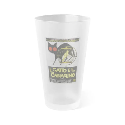 THE CAT AND THE CANARY (2) 1978 Movie Poster - Frosted Pint Glass 16oz Default Title - Go Mug Yourself