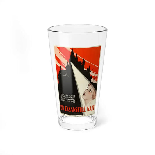 THE CAT AND THE CANARY (SWEDEN) 1927 Movie Poster - Pint Glass 16oz 16oz - Go Mug Yourself
