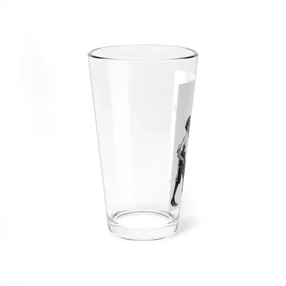 The Cat Came Back, Liberty magazine, April 16,1938 (Magazine Illustration) Pint Glass 16oz - Go Mug Yourself