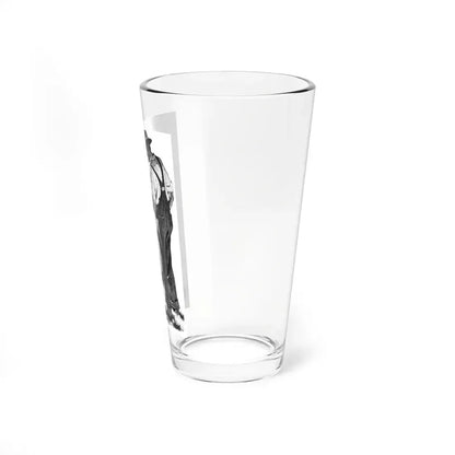 The Cat Came Back, Liberty magazine, April 16,1938 (Magazine Illustration) Pint Glass 16oz - Go Mug Yourself