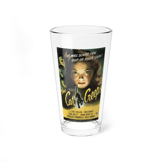 THE CAT CREEPS 1946 Movie Poster - Pint Glass 16oz 16oz - Go Mug Yourself