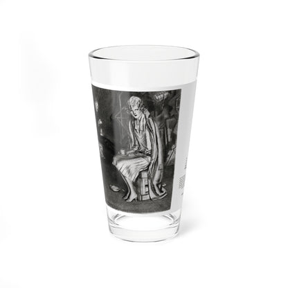 The Cat Jumps Quick (1), McCalls magazine, July 1927 (Magazine Illustration) Pint Glass 16oz-16oz-Go Mug Yourself