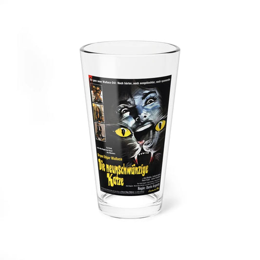 THE CAT O'NINE TAILS (GERMANY) 1971 Movie Poster - Pint Glass 16oz-16oz-Go Mug Yourself