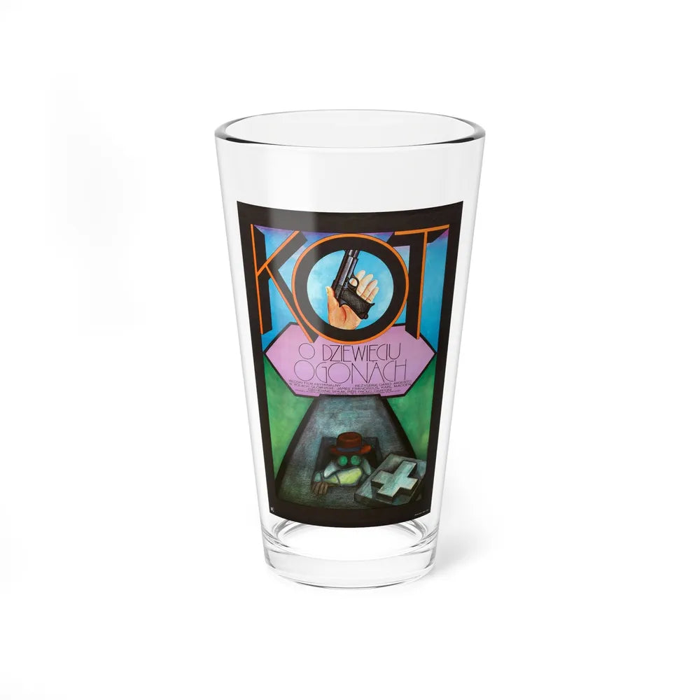 THE CAT O'NINE TAILS (POLISH) 1971 Movie Poster - Pint Glass 16oz-16oz-Go Mug Yourself