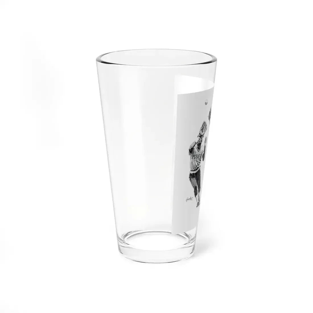 The Catch, magazine story illustration, circa 1980s (Magazine Illustration) Pint Glass 16oz - Go Mug Yourself