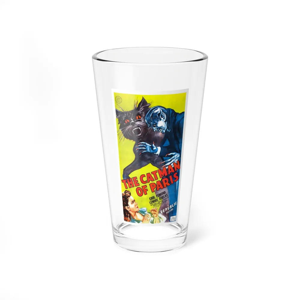 THE CATMAN OF PARIS 1946 Movie Poster - Pint Glass 16oz-16oz-Go Mug Yourself